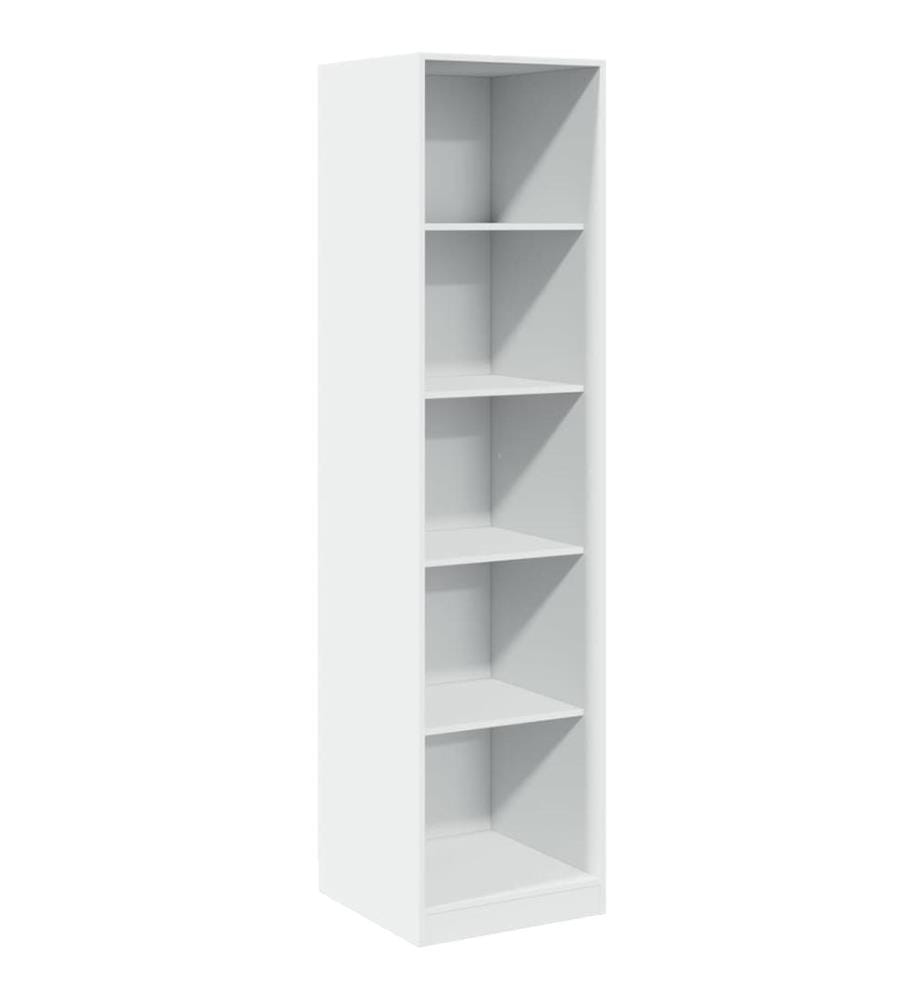Kleiderschrank Weiss 50x50x200 cm Holzwerkstoff