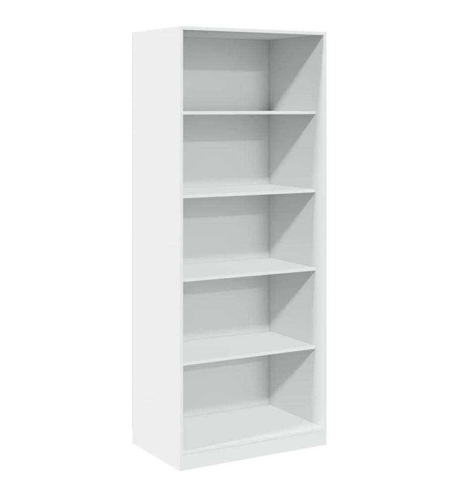 Kleiderschrank Weiss 80x50x200 cm Holzwerkstoff