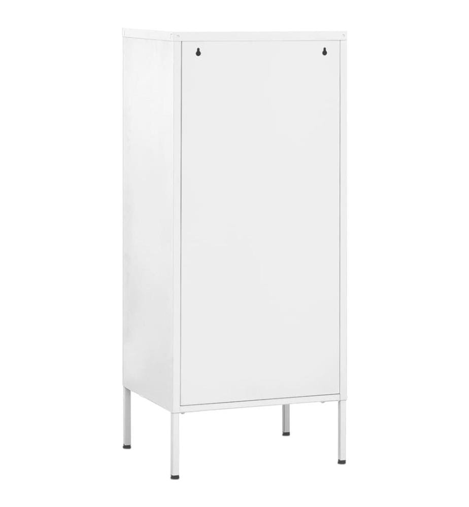 Lagerschrank Weiss 42,5x35x101,5 cm Stahl