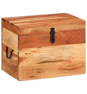 Aufbewahrungsbox 39x28x31 cm Massivholz Akazie