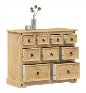 Kommode Corona 101x45x82 cm Massivholz Kiefer
