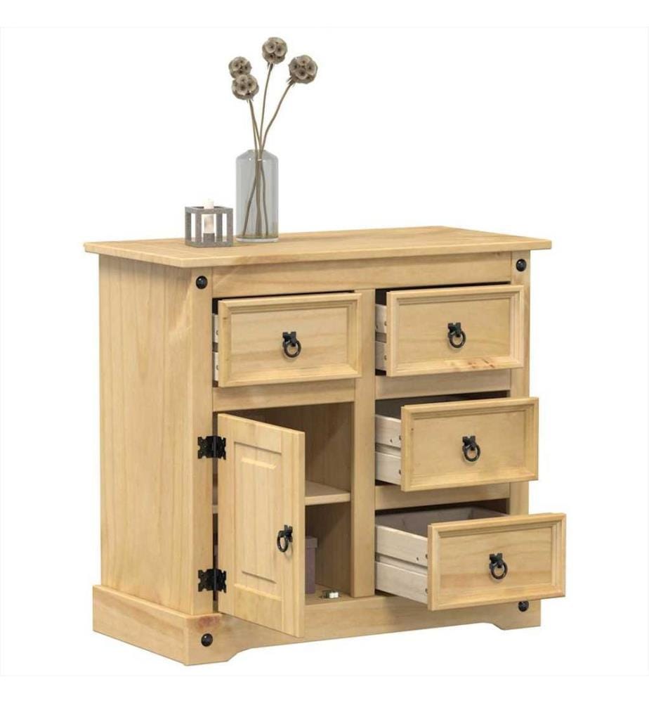 Buffet Corona 80x40x75 cm bois massif de pin