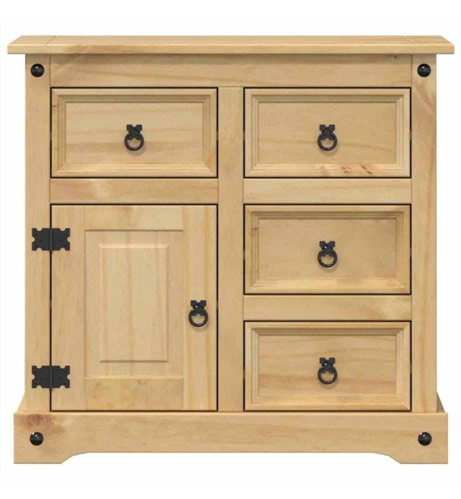 Buffet Corona 80x40x75 cm bois massif de pin