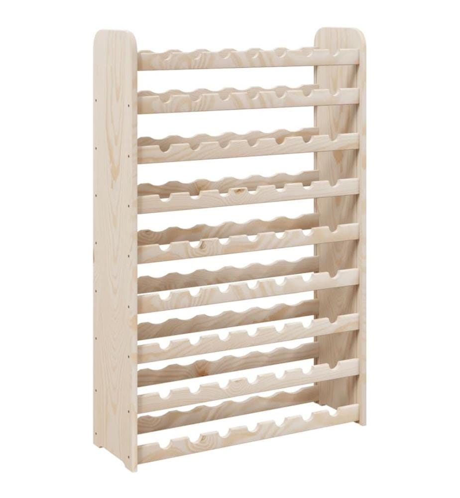 Casier à vin 72,5x25x111,5 cm Bois de pin massif