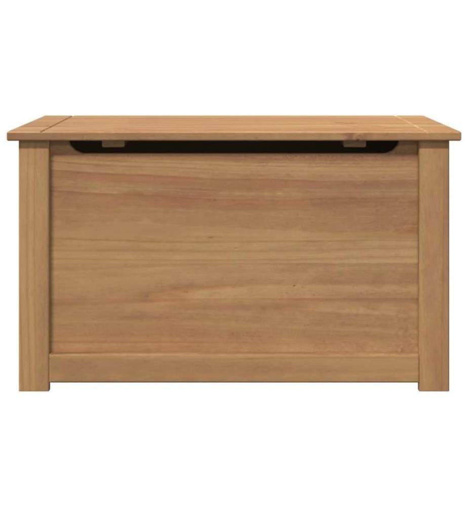 Truhe mit Deckel Panama 79x42x46 cm Massivholz Kiefer
