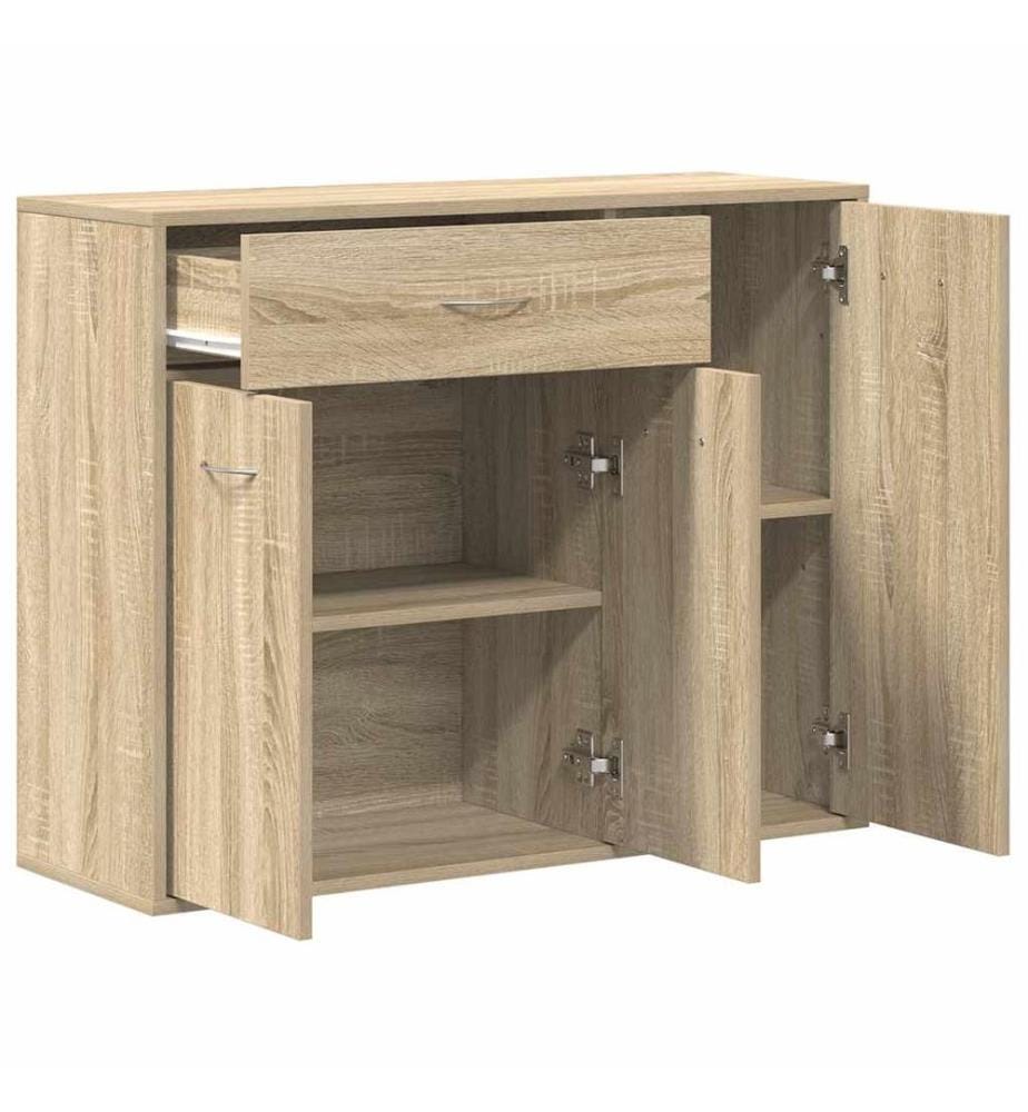 Buffet Chêne sonoma 88x30x70 cm Bois d'ingénierie