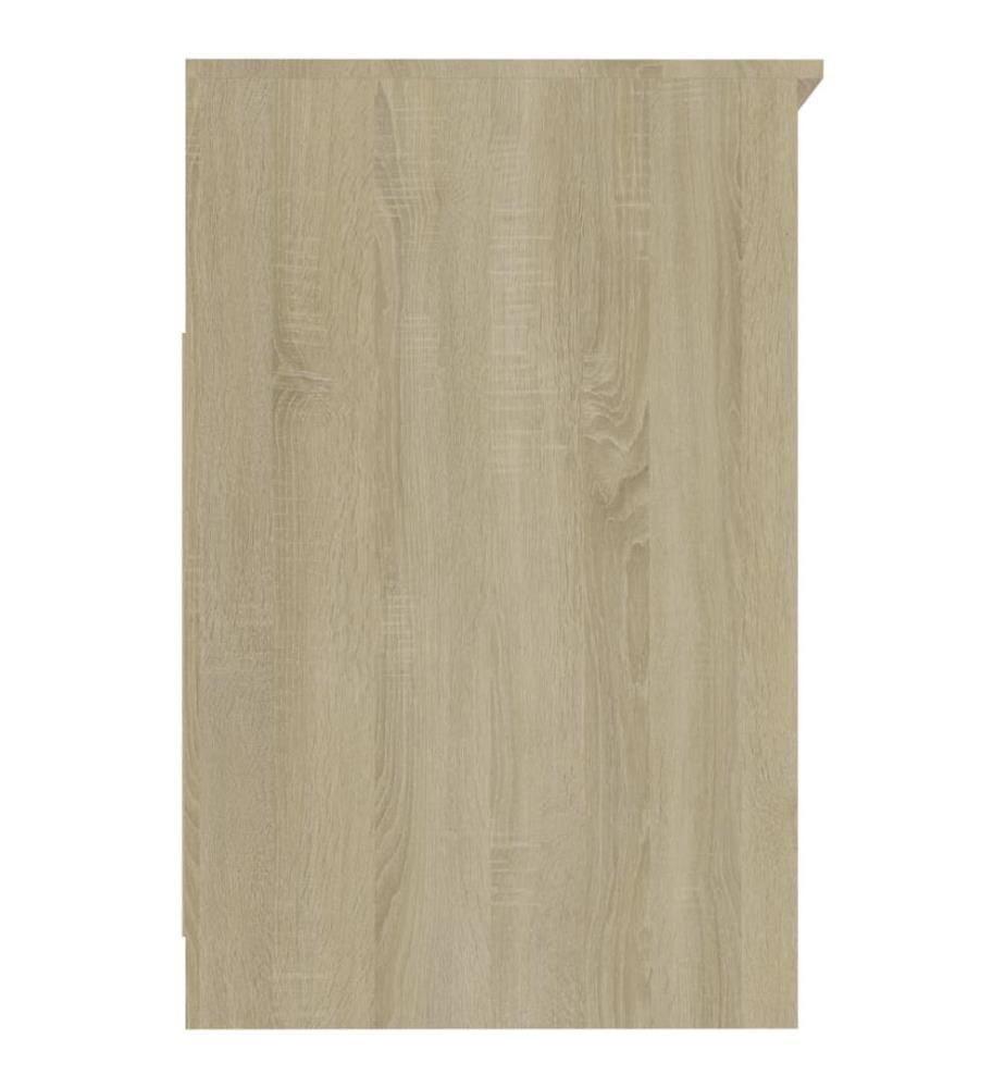 Sideboard mit Schubladen Sonoma-Eiche 40x50x76 cm Holzwerkstoff