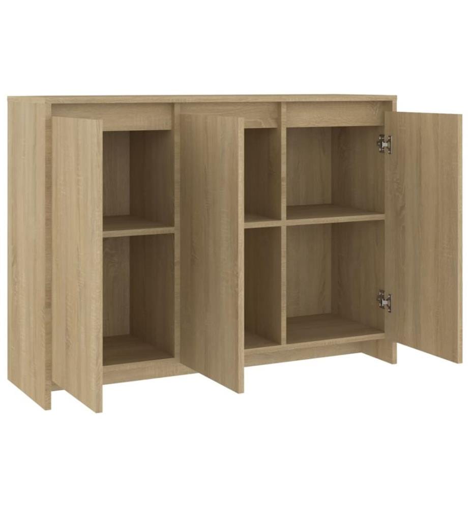 Buffet Chêne sonoma 102x33x75 cm Bois d'ingénierie