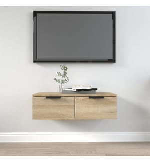 Wandschrank Sonoma-Eiche 68x30x20 cm Holzwerkstoff