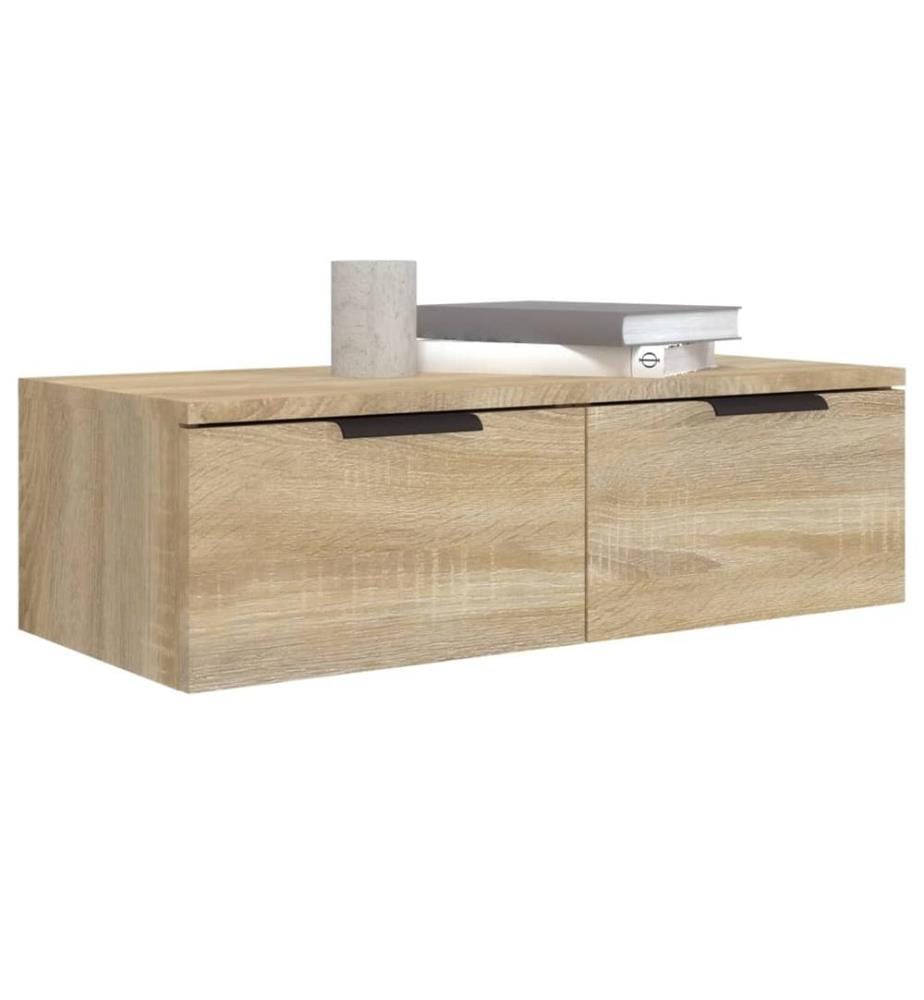 Wandschrank Sonoma-Eiche 68x30x20 cm Holzwerkstoff