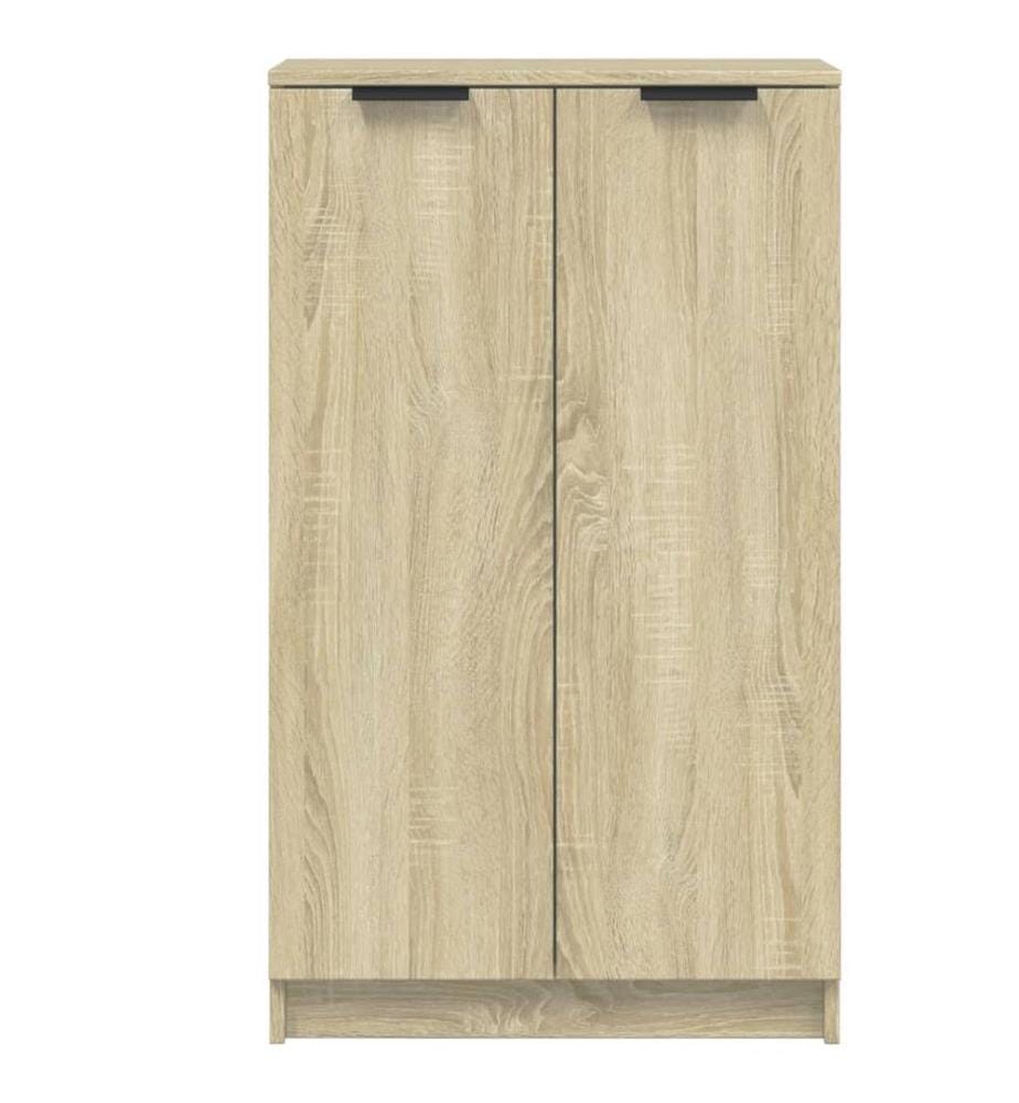 Schuhschrank Sonoma-Eiche 59x35x100,5 cm Holzwerkstoff