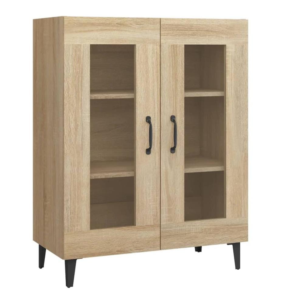 Sideboard Sonoma-Eiche 69,5x34x90 cm Holzwerkstoff