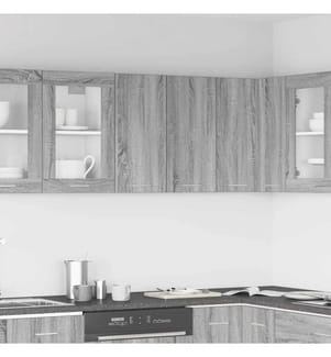 Hängeschrank Lyon Grau Sonoma 60x31x60 cm Holzwerkstoff