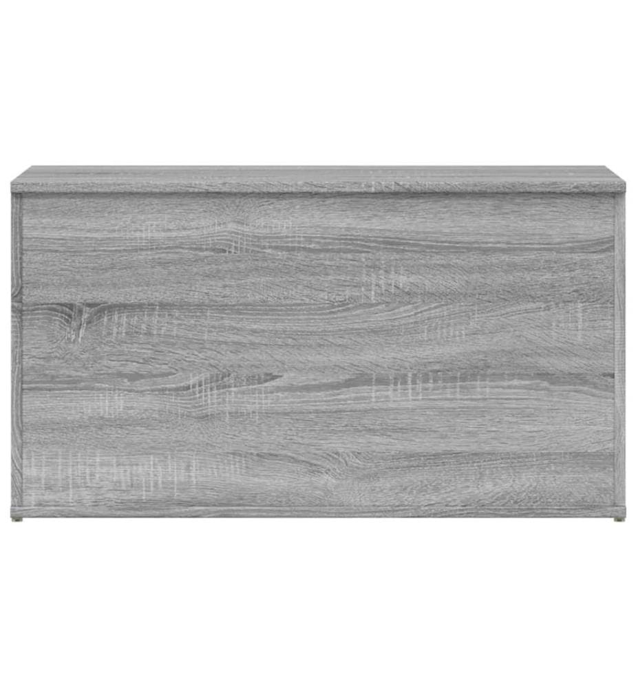 Aufbewahrungstruhe Grau Sonoma 84x42x46 cm Holzwerkstoff