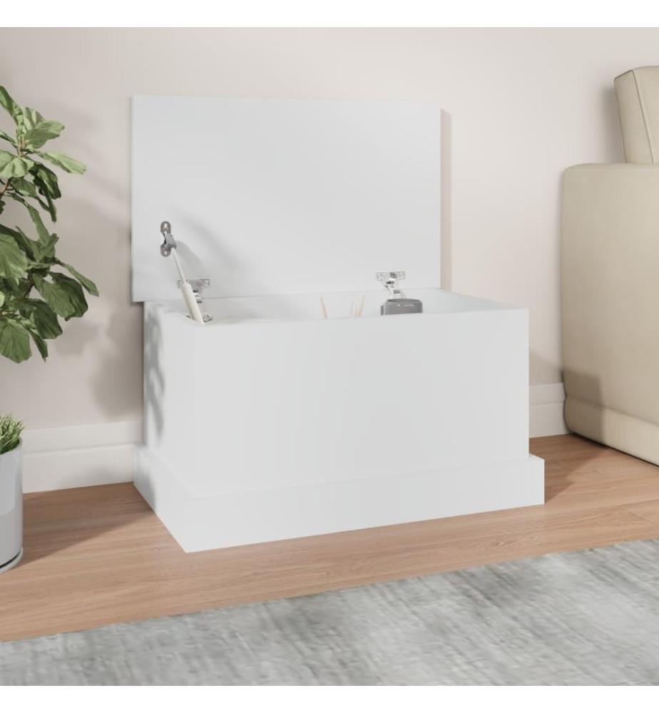 Aufbewahrungsbox Weiss 50 x 30 x 28 cm Holzwerkstoff