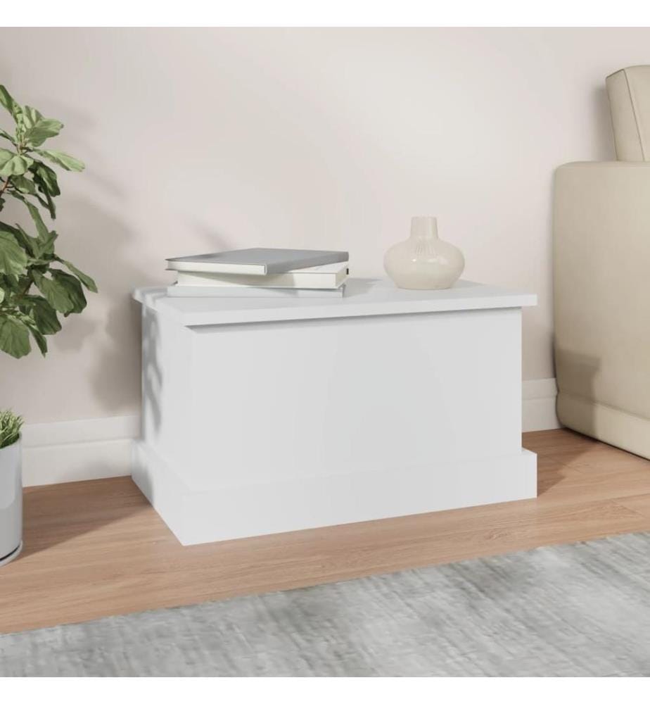 Aufbewahrungsbox Weiss 50 x 30 x 28 cm Holzwerkstoff