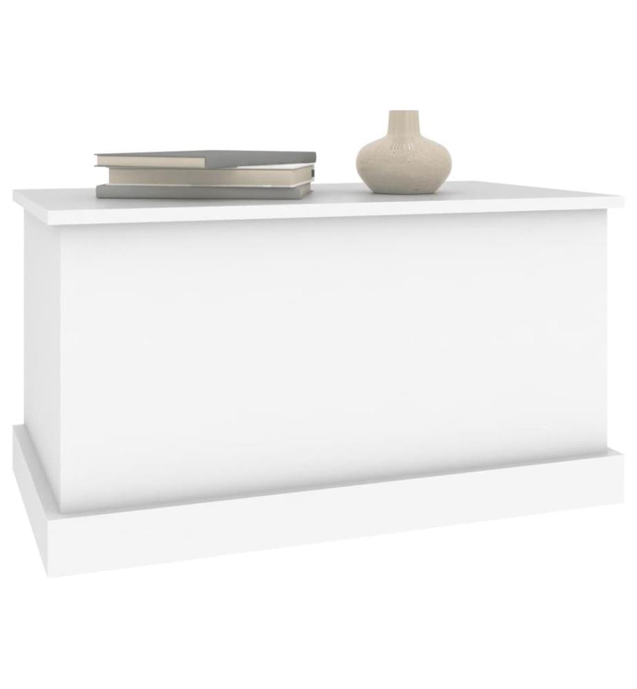 Aufbewahrungsbox Weiss 70 x 40 x 38 cm Holzwerkstoff