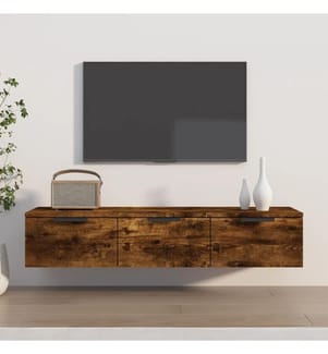 Wandschrank Räuchereiche 102x30x20 cm Holzwerkstoff