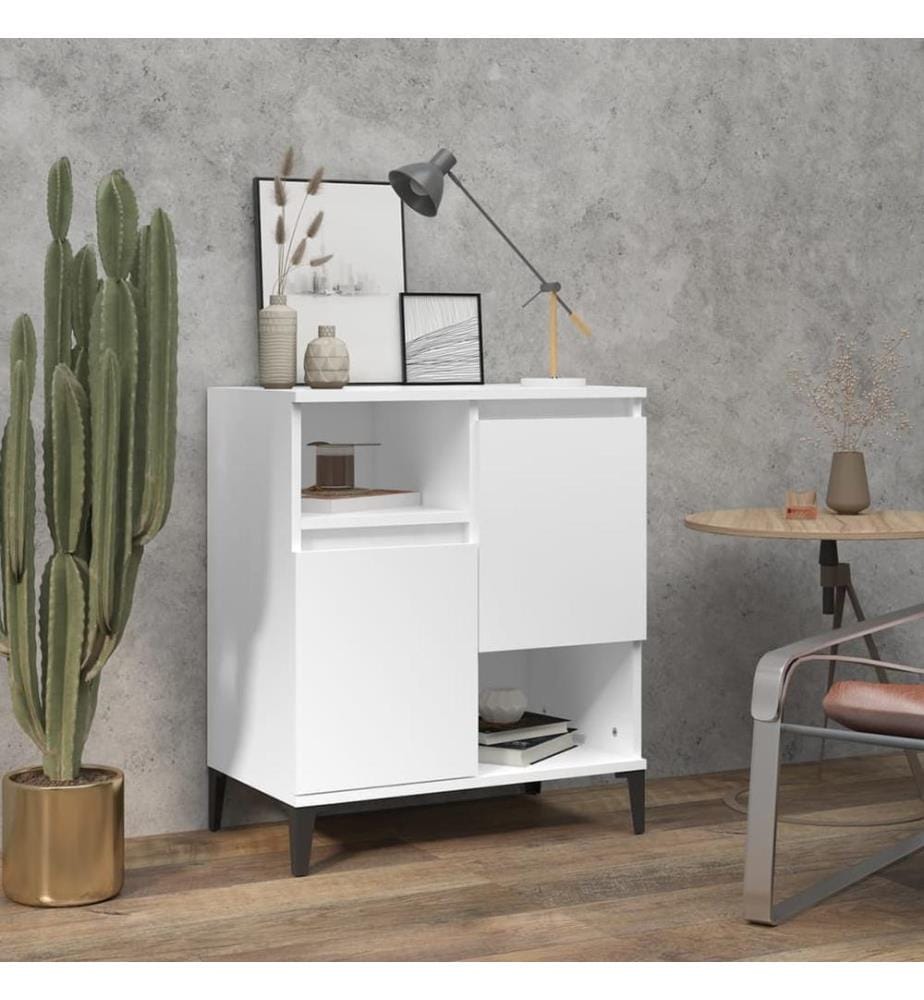 Sideboard Weiss 60x35x70 cm Holzwerkstoff