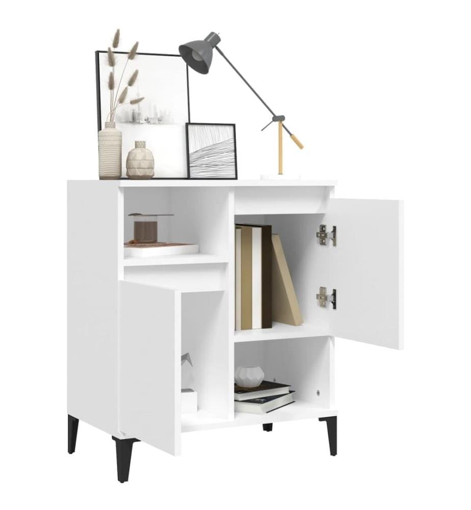 Sideboard Weiss 60x35x70 cm Holzwerkstoff