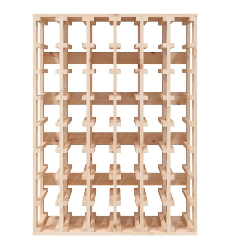 Casier à vin 70x33x94 cm Bois de pin massif