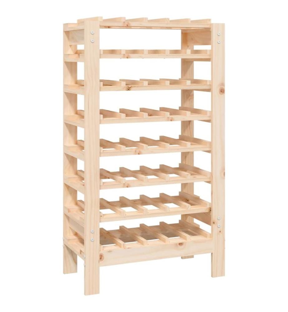 Casier à vin 61,5x30x107,5 cm Bois de pin massif