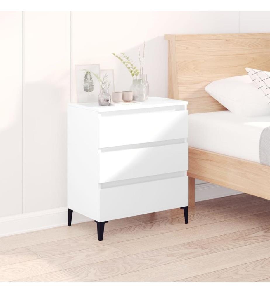 Sideboard Weiss 60x35x70 cm Holzwerkstoff