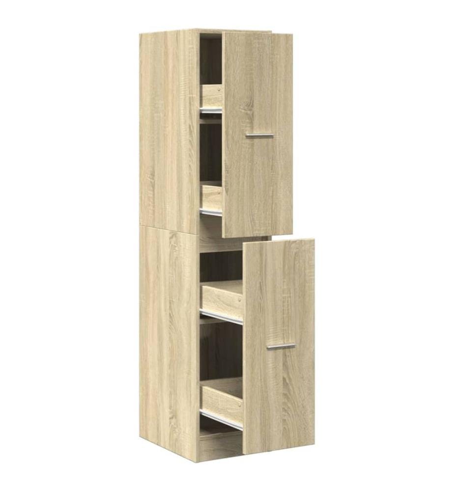 Apothekerschrank Sonoma-Eiche 30 x 41 x 144,5 cm Holzwerkstoff