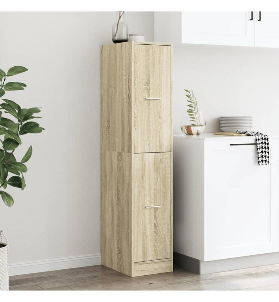 Apothekerschrank Sonoma-Eiche 30 x 41 x 144,5 cm Holzwerkstoff