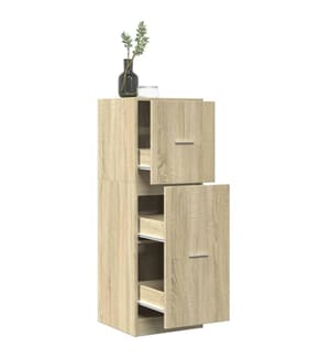 Armoire d'apothicaire chêne sonoma 40x41x118 cm bois ingénierie