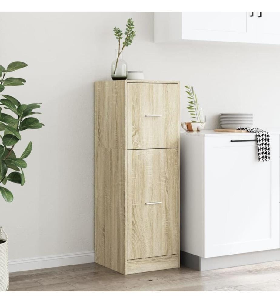 Apothekerschrank Sonoma-Eiche 40x41x118 cm Holzwerkstoff