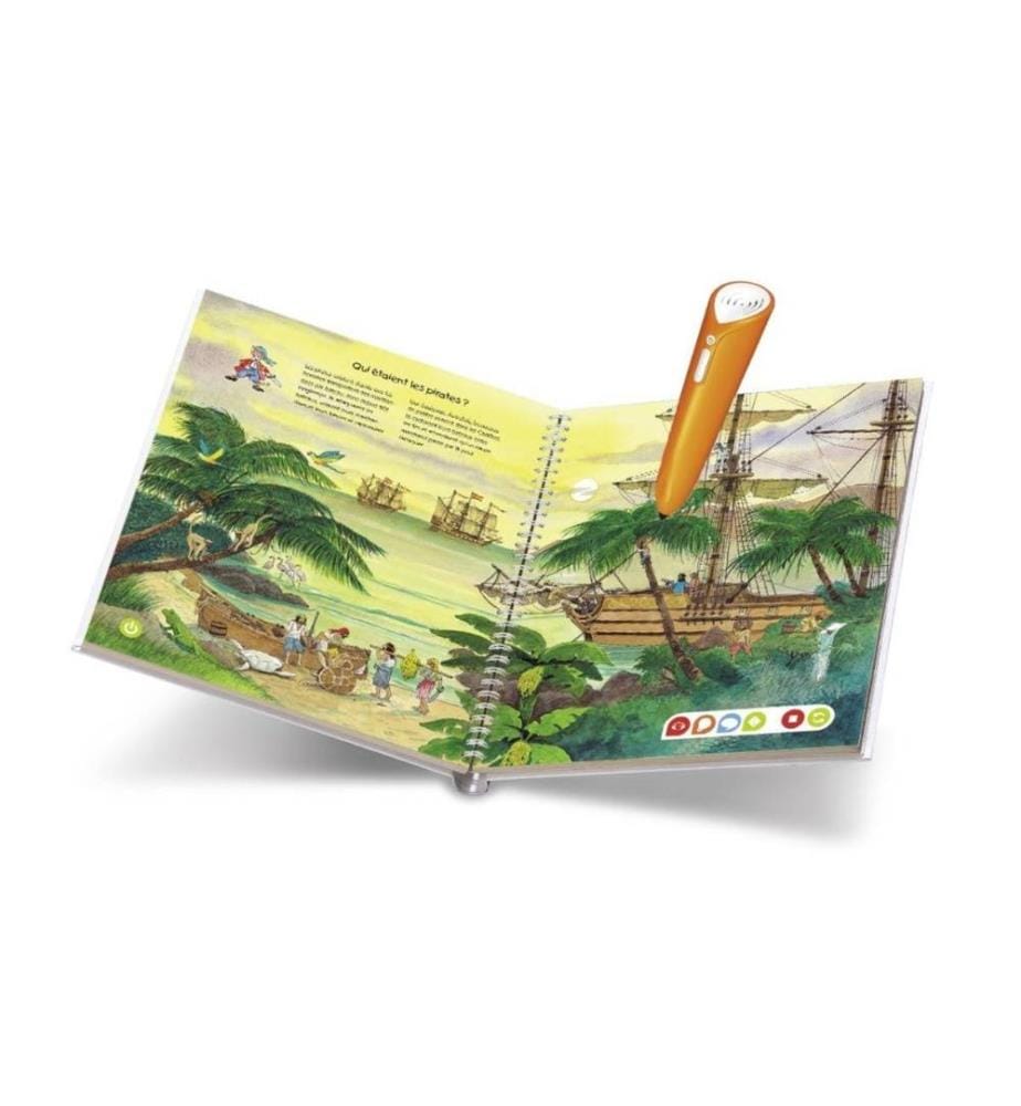 TIPTOI - Livre éducatif Je découvre les pirates -FR-