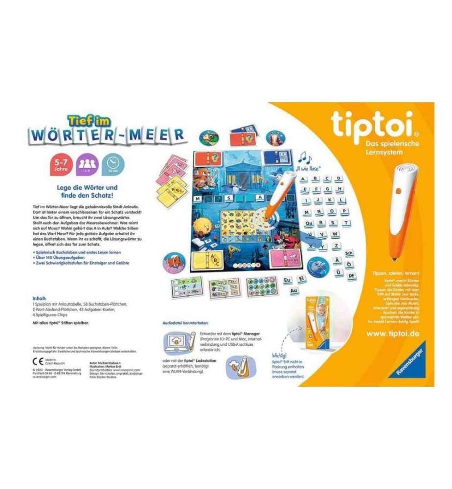 TIPTOI - Spiel Tief im Wörter-Meer
