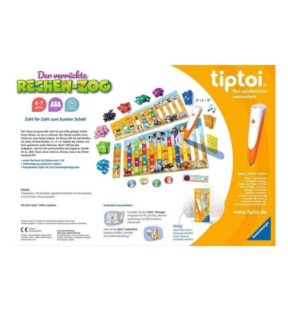 TIPTOI - Spiel Der verrückte Rechen-Zoo