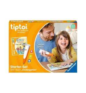 TIPTOI - Starter-Set Stift und Wörter-Bilderbuch Kindergarten