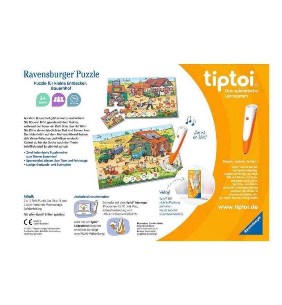 TIPTOI - Puzzle Bauernhof