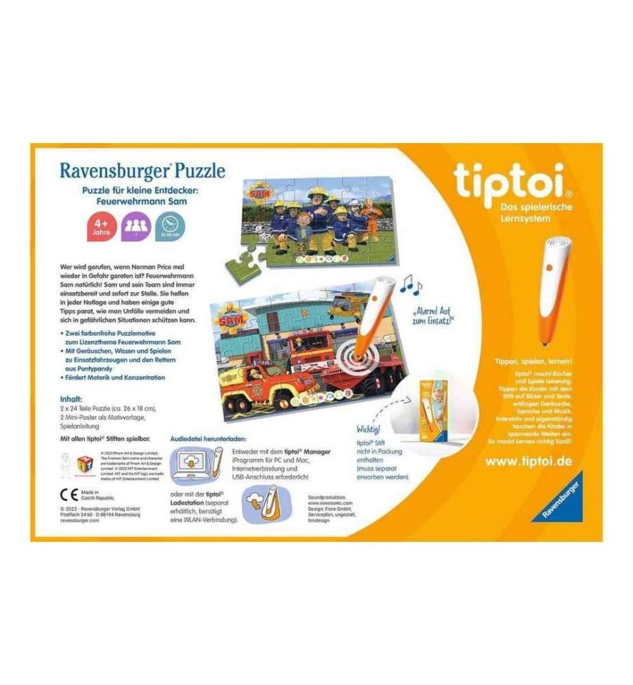 TIPTOI - Puzzle Feuerwehrmann Sam