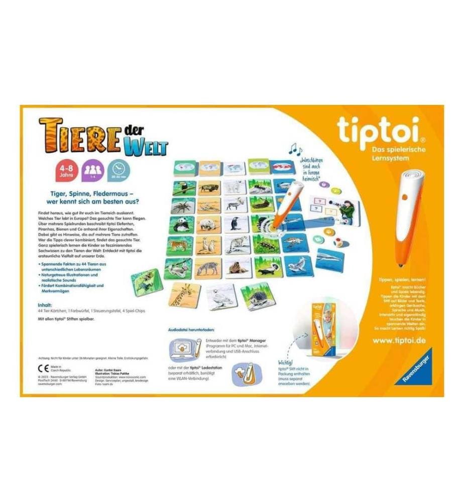 TIPTOI - Spiel TIPTOI - – Tiere der Welt