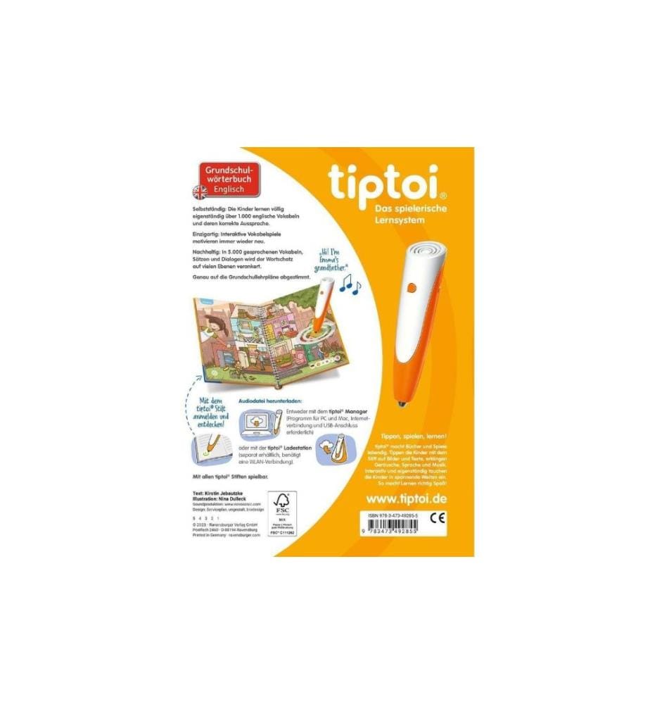 TIPTOI - Lernbuch Grundschulwörterbuch Englisch
