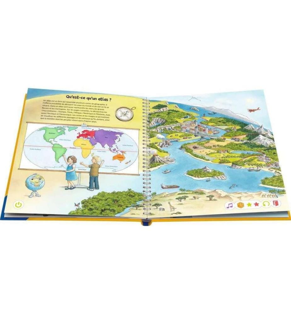 TIPTOI - Lernbuch TIPTOI - Mon premier Atlas -FR-