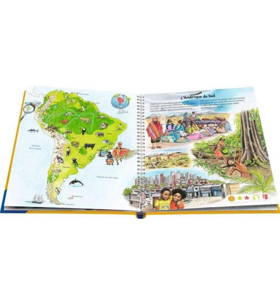 TIPTOI - Lernbuch TIPTOI - Mon premier Atlas -FR-