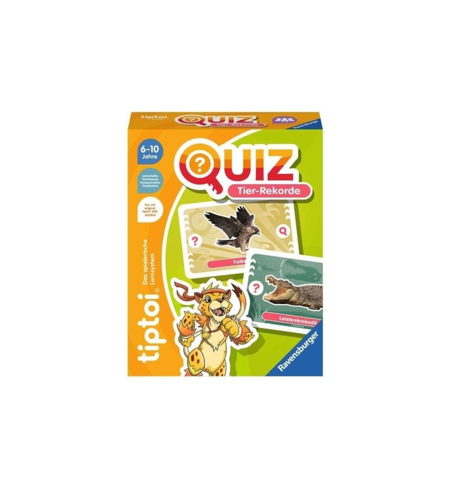 TIPTOI - Spiel Quiz Tier-Rekorde