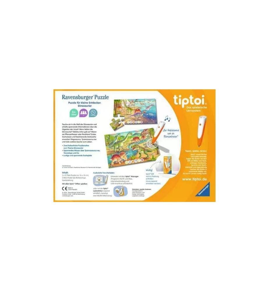 TIPTOI - Puzzle Dinosaurier
