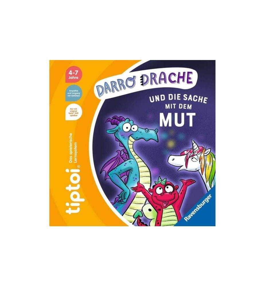 TIPTOI - Livre éducatif Darro Drache und die Sache mit dem Mut