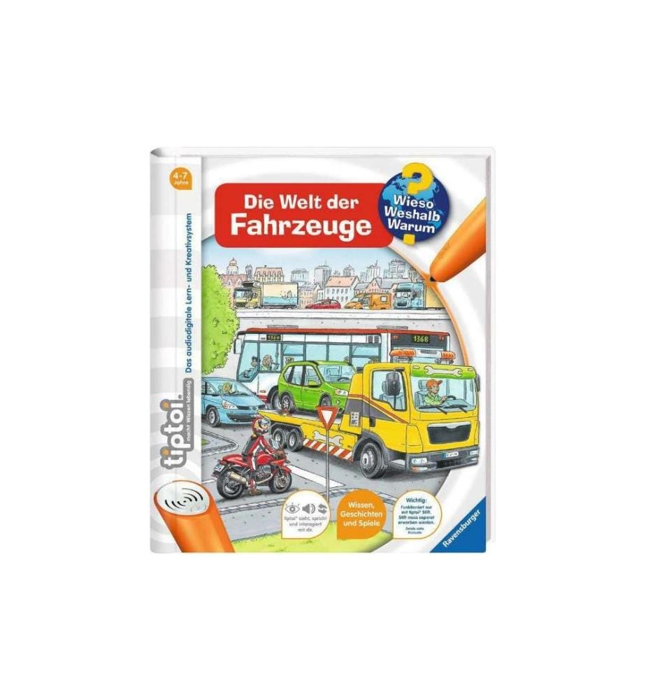 TIPTOI - Lernbuch Die Welt der Fahrzeuge