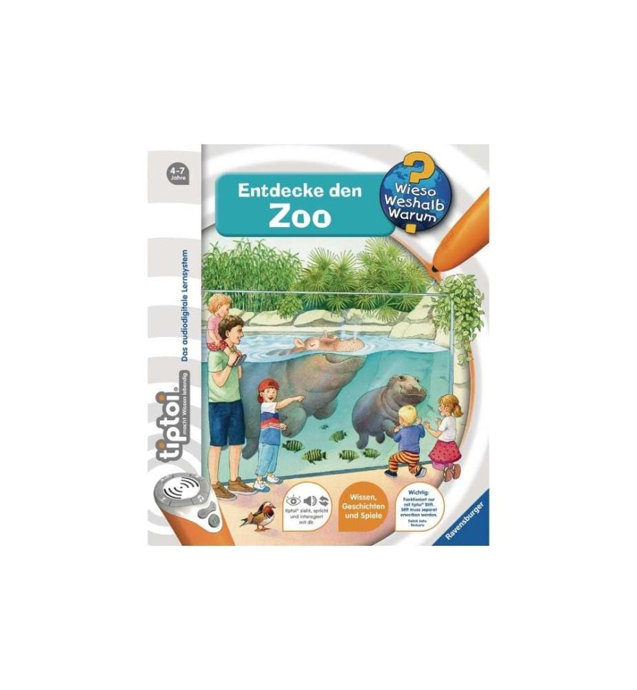 TIPTOI - Lernbuch WWW Entdecke den Zoo
