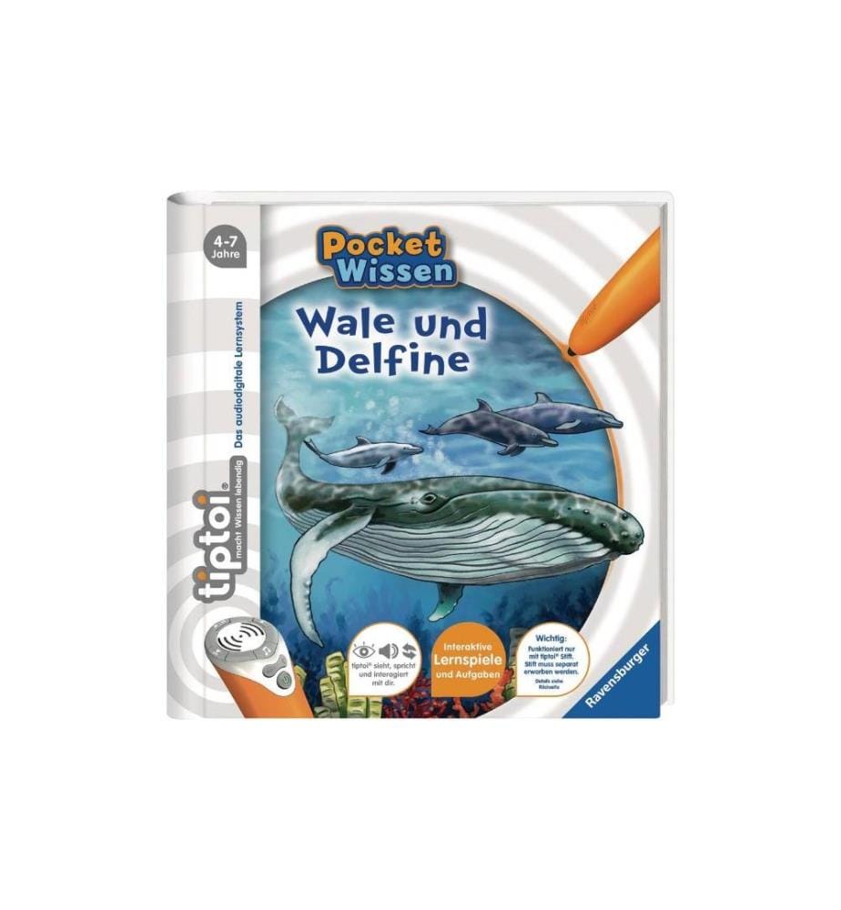 TIPTOI - Lernbuch Pocket Wissen: Wale und Delfine