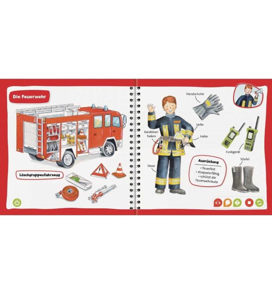 TIPTOI - Livre éducatif Feuerwehr