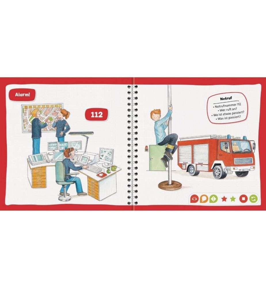 TIPTOI - Livre éducatif Feuerwehr