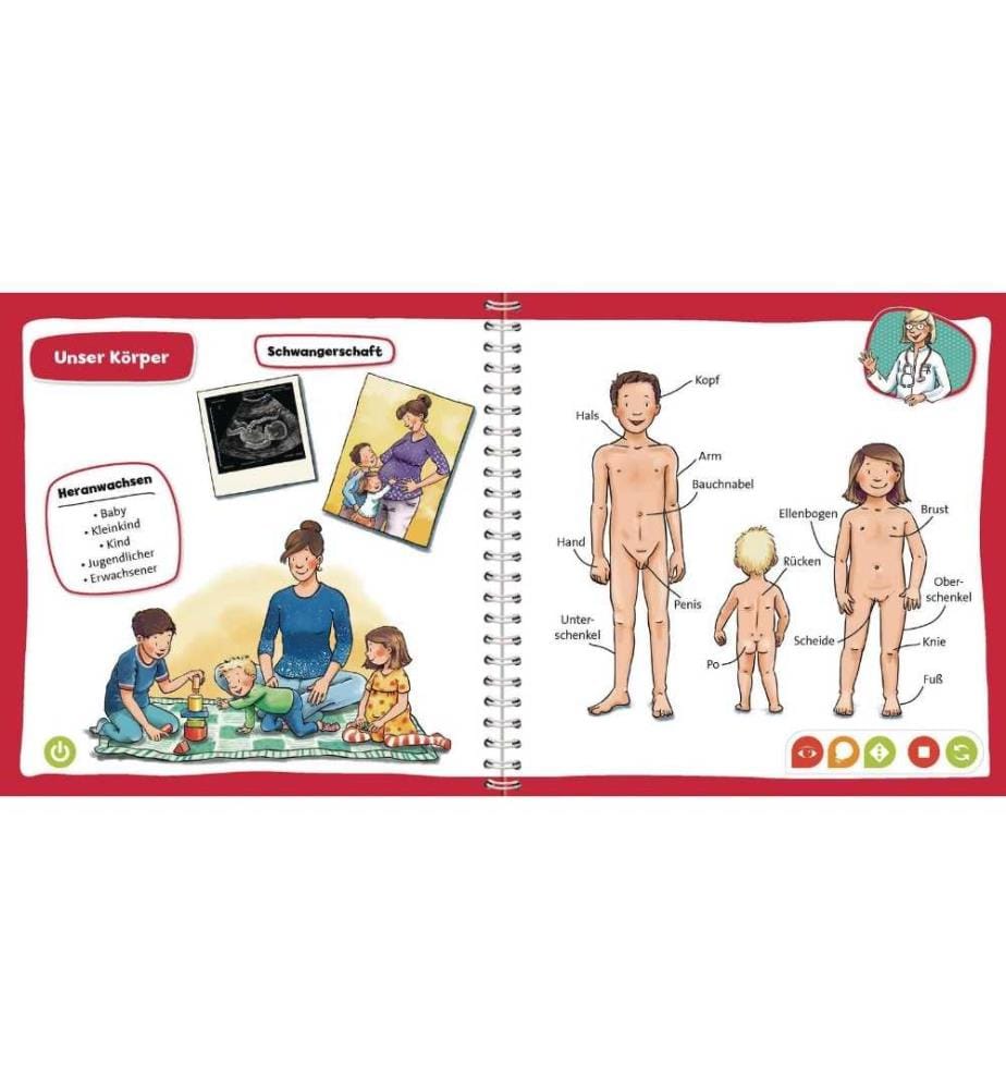 TIPTOI - Livre éducatif Körper